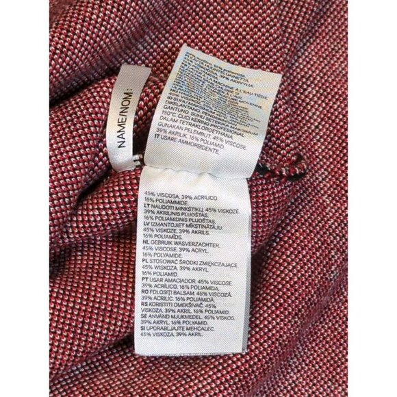 H&M Womens Sz XXS Plaid Mini Skirt Preppy A Line Red Anime Grunge Punk Y2K 90's - Picture 8 of 9